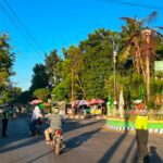 SAT LANTAS POLRES DOMPU GELAR RAWAN PAGI DAN STRONG POINT, WUJUDKAN KEAMANAN SERTA KELANCARAN ARUS LALU LINTAS