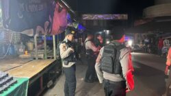 UNIT PATMOR SAT SAMAPTA POLRES DOMPU INTENSIFKAN PATROLI DIALOGIS, AJAK PEDAGANG DAN GENERASI MUDA JAGA KAMTIBMAS