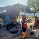 Polres Bima Kota Dampingi Sosialisasi kepada UMKM Terdampak Proyek Kolam Retensi Amahami