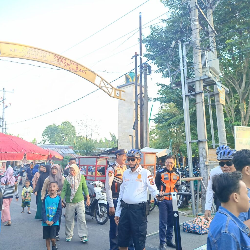 Ditpamobvit Polda NTB Intensifkan Patroli di Car Free Day Udayana, Jaga Kenyamanan Ribuan Pengunjung