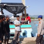 Cegah Risiko Kecelakaan Laut, Sat Polairud Berikan Edukasi Keselamatan kepada Nelayan