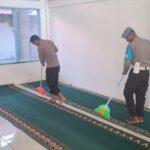 Memperindah Tempat Ibadah, Sambut Hari Bhayangkara Ke- 80, Polsek Soromandi Laksanakan Bhakti Religi di Masjid Al-Muttaqin