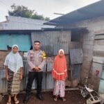 BHABINKAMTIBMAS DESA MATUA BANTU PEMBANGUNAN RUMAH WARGA TERDAMPAK BANJIR, WUJUD KEPEDULIAN DAN RASA KEMANUSIAAN