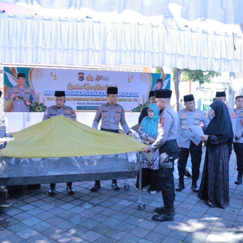 Semarak Hari Bhayangkara ke-80, Polda NTB Gelar Lomba Azan dan Memandikan Jenazah