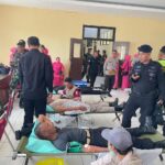 Sambut Hari Bhayangkara ke-80, Sat Brimob Polda NTB Gelar Donor Darah di Kota Bima