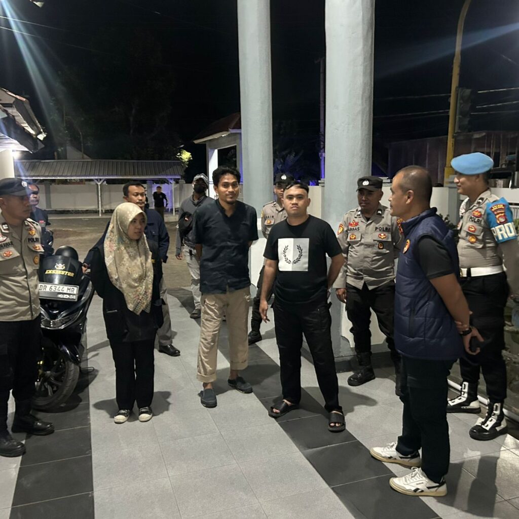 Patroli Rinjani Strong Point Malam Minggu, Polres Bima Kota Antisipasi Kerumunan Massa dan Gangguan Kamtibmas