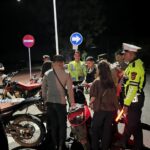 Polres Bima Kabupaten Gelar Patroli Strong Point Rinjani Presisi Skala Besar, Amankan 3 Bilah Parang dan 3 SPM Berknalpot Brong