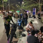 Polres Sumbawa Barat Intensifkan Patroli Strong Point pada Malam Minggu, Ciptakan Situasi Kamtibmas yang Aman dan Kondusif