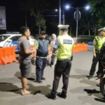 Sat Lantas Polres Lombok Barat Amankan Car Free Night di Gerung