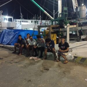 Jaga Kondusivitas Pelabuhan, Personel Polsek KPL Bima Gelar Patroli Malam