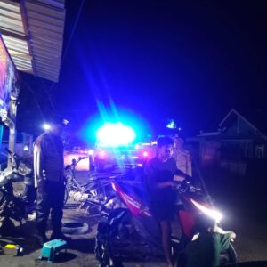 Patroli KRYD Rinjani Presisi Blue Light, Polsek Wawo Jaga Harkamtibmas Tetap Kondusif