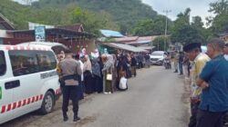 Wujud Empati Polri, Bhabinkamtibmas Polsek Madapangga Laksanakan Sambang Duka Atas Meninggalnya Warga Binaan
