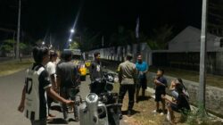 Memastikan Kondusifitas Wilayah dan Imbu Warga Jaga Kamtibmas Polsek Woha Optimalkan Patroli KRYD Malam Hari