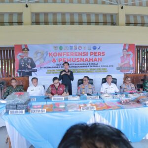 Polda NTB Ungkap 442 Kasus Narkoba dalam Enam Bulan, Kapolda Tegaskan “War On Drugs”