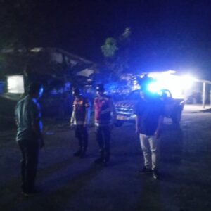 , Full Team Siap Turun: Apel Patroli Strong Point Polsek Bayan*