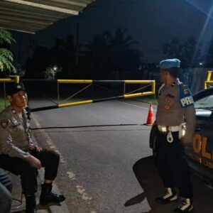 Polsek Labuapi Gencarkan Patroli Malam di Pemukiman Lombok Barat