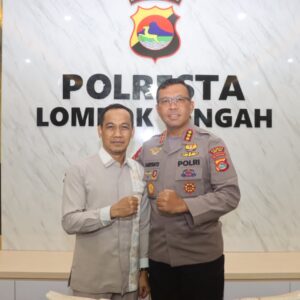 Sinergi Forkopimda, Kapolresta Loteng Terima Kunjungan Ketua DPRD Kabupaten Lombok Tengah