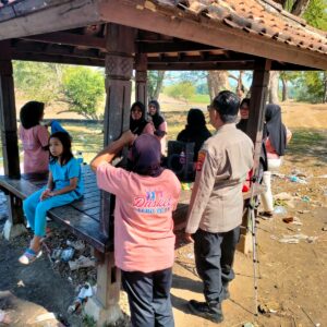Polsek Praya Barat Daya Intensifkan Patroli di Objek Wisata Bendungan DUM Pengga