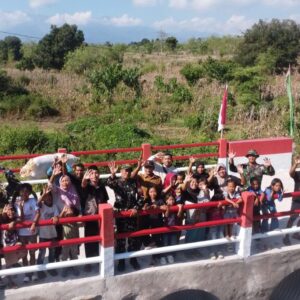Empat Tahun Terputus, Jembatan Merah Putih Akhirnya Berdiri Kokoh