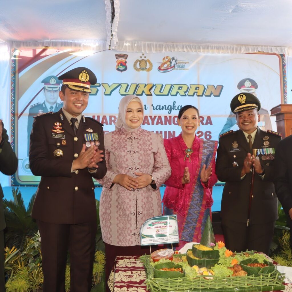 Polres Bima Kota Gelar Syukuran HUT Bhayangkara ke-80, Wujud Syukur atas 80 Tahun Pengabdian