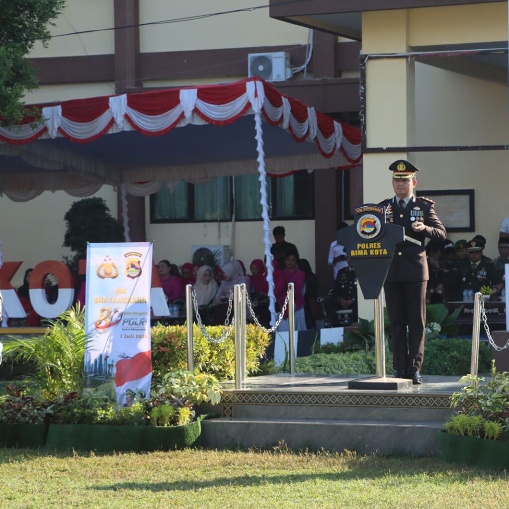 HUT Bhayangkara ke-80, Polres Bima Kota Teguhkan Komitmen Presisi untuk Masyarakat
