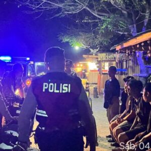 Polsek Sekotong Intensifkan Patroli Malam Antisipasi Kejahatan 3C