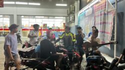 SATLANTAS POLRES DOMPU INTENSIFKAN BLUE LIGHT PATROL DAN STRONG POINT MALAM, WUJUDKAN KAMSELTIBCARLANTAS YANG AMAN DAN KONDUSIF