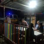 Patroli Blue Light dan Dialogis Polsek Wera Antisipasi Kejahatan 3C di Wilayah Hukum Polsek Wera