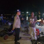 Polsek Gangga Gelar Patroli Blue Light, Imbau Warga Jaga Kamtibmas dan Waspada 3C