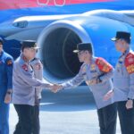 Kapolda NTB Sambut Kedatangan Kapolri di Lombok, Polda Siagakan Pengamanan Maksimal Kunjungan VVIP