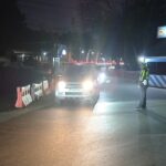 Malam Boleh Sunyi Namun Demi Kenyamanan Masyarakat Pengguna Jalan Satlantas Polres Bima Kabupaten Rutin Gelar Patroli Malam