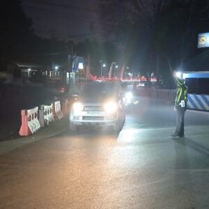 Malam Boleh Sunyi Namun Demi Kenyamanan Masyarakat Pengguna Jalan Satlantas Polres Bima Kabupaten Rutin Gelar Patroli Malam