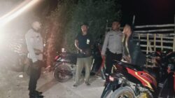 Patroli Malam, Polsek Madapangga Tekan Potensi Guankamtibmas di Wilayah Hukumnya