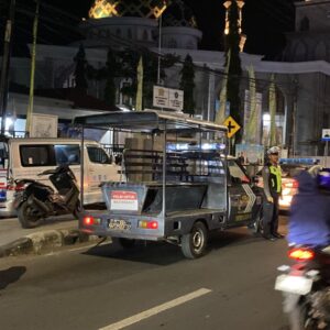 Polsek Tanjung Gelar Patroli Malam, Antisipasi 3C dan Balap Liar