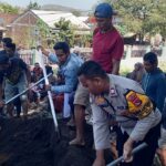 Polres Bima Kota Hadir di Tengah Duka, Bhabinkamtibmas Berikan Dukungan Moril kepada Keluarga Almarhumah