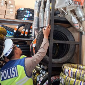 Tekan Penggunaan Knalpot Brong, Satlantas Polres Bima Kota Gandeng Pelaku Usaha Bengkel