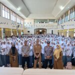 Isi Kegiatan MPLS, Sat Binmas Polres Bima Kota Tanamkan Kesadaran Hukum kepada Siswa