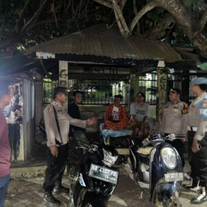 Patroli Malam Polres Dompu Intensifkan Harkamtibmas, Ajak Masyarakat Bersama Jaga Keamanan Lingkungan