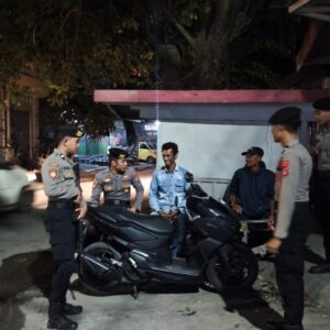 Patroli Blue Light Pleton I Sat Samapta Polres Bima Kota Ciptakan Rasa Aman di Tengah Masyarakat