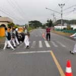 Polsek Seteluk Laksanakan Giat Rawan Pagi di SMPN 1 Seteluk, Wujudkan Polisi Humanis