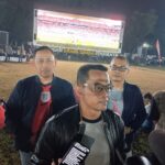 Lebur Tanpa Sekat Kapolda NTB Ajak Driver Ojol Hingga Wartawan Nobar Seru di Mapolda