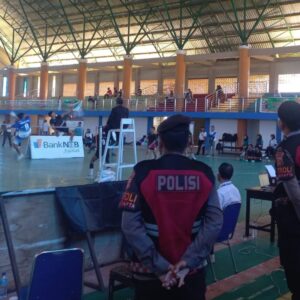 Polres Lombok Barat Perketat Pengamanan GOR Mini Gerung Selama PorProv VII NTB 2026