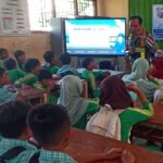 Sat Lantas Polres Lombok Barat dan Astra Motor NTB Gelar Edukasi Safety Riding Sejak Dini di SDN 01 Cendi Manik Sekotong