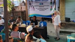 Kanit Binmas Polsek Bolo Jadi Pemateri Sosialisasi Bahaya Yang di Selenggarakan Oleh KKN Universitas Muhammadiyah Bima
