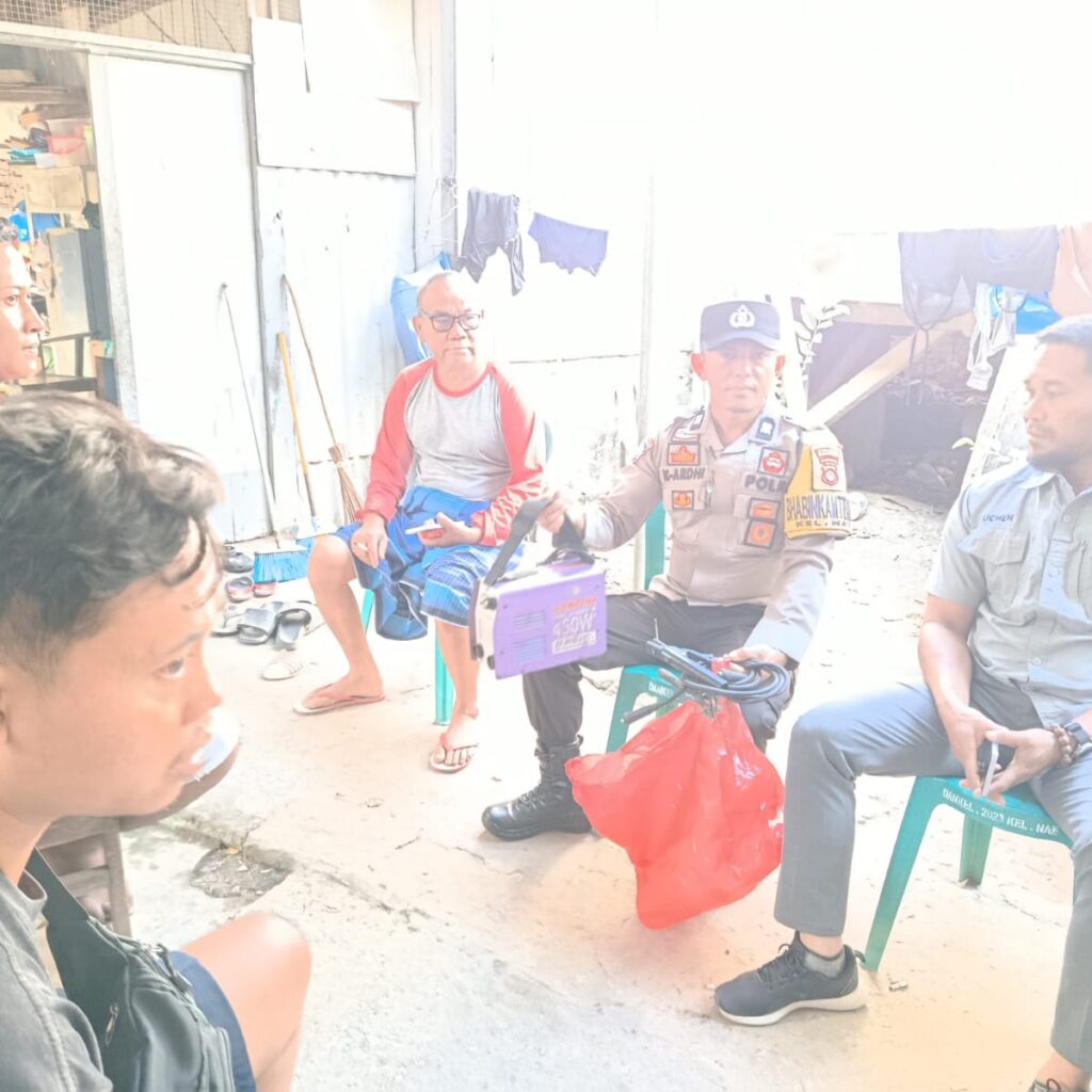 Respons Cepat Laporan Warga, Bhabinkamtibmas Polres Bima Kota Amankan Terduga Pelaku Pencurian