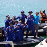 Ditpolairud Polda NTB Maksimalkan Pengamanan Porprov NTB 2026 Cabang Olahraga Fin Swimming di Perairan Tawun