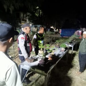 Polsek Tanjung Gelar Patroli Blue Light Antisipasi 3C dan Cuaca Ekstrem