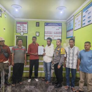 Bhabinkamtibmas Desa Kempo Berhasil Mediasi Kasus Pencurian Ternak Sapi, Diselesaikan Secara Kekeluargaan