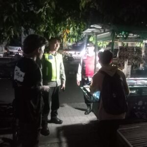 Polsek Tanjung Gelar Patroli Malam, Antisipasi 3C dan Balap Liar