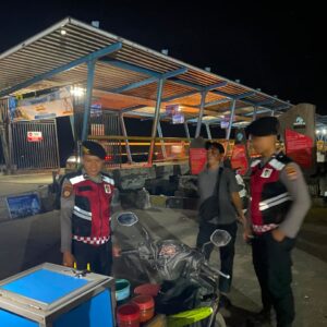 Sat Samapta Polres Lombok Utara Gelar Patroli Dialogis di Pelabuhan Bangsal dan Objek Vital